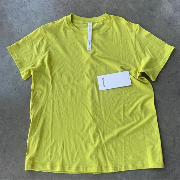 Lululemon All Yours Tee Yellow - Picture 4 of 9